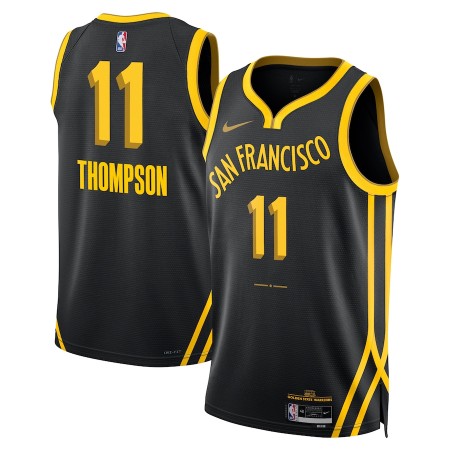Dres Golden State Warriors Klay Thompson Nike 2023-24 City Edition Crno Swingman Dres Golden State Warriors Klay Thompson Nike 2023-24 City Edition Crno Swingman